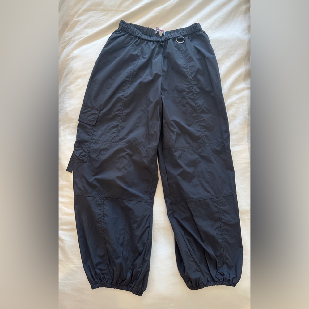 Urban Outfitters- Black balloon cargo pants. Size S.